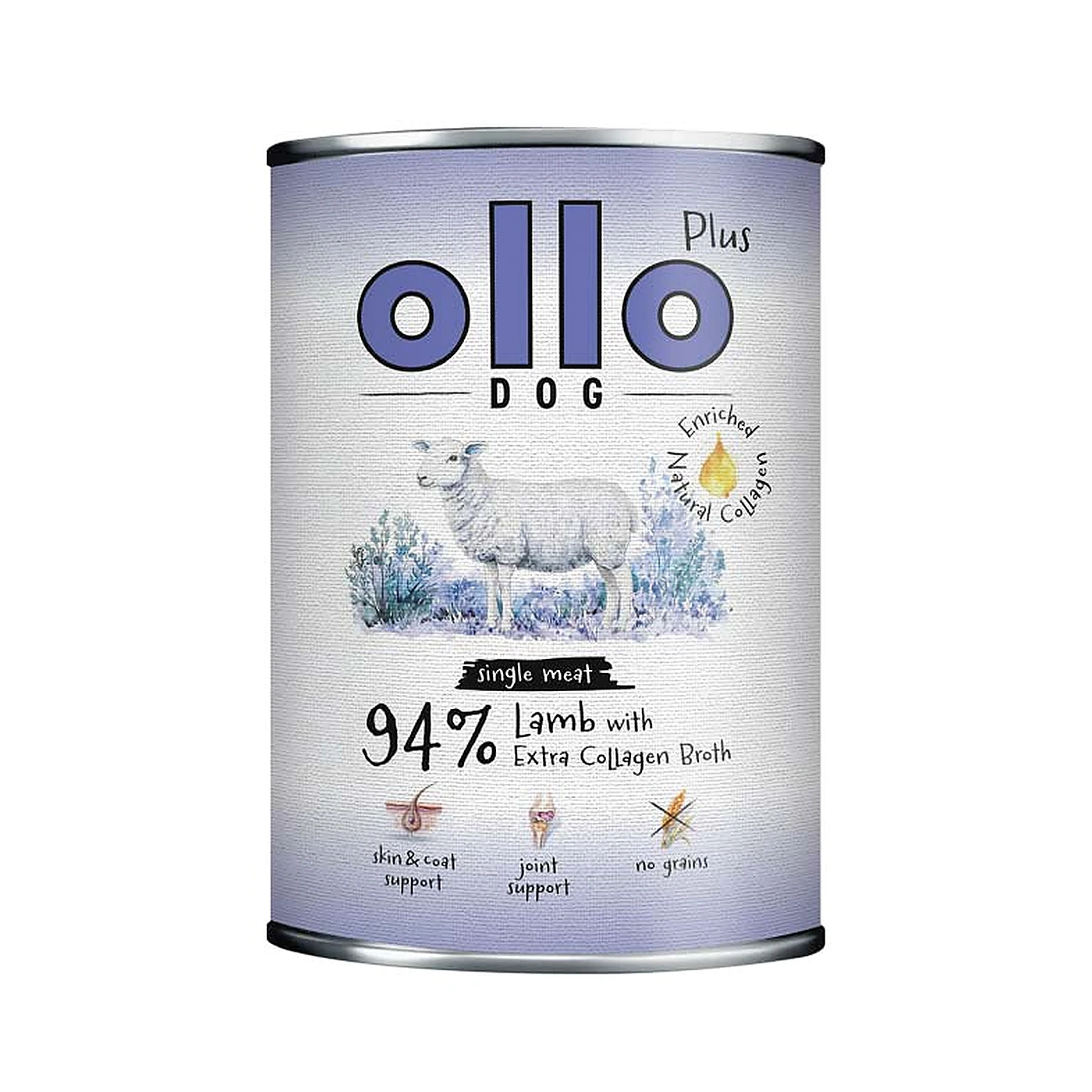 Ollo puszka pies Plus Kolagen Jagnięcina 400 g