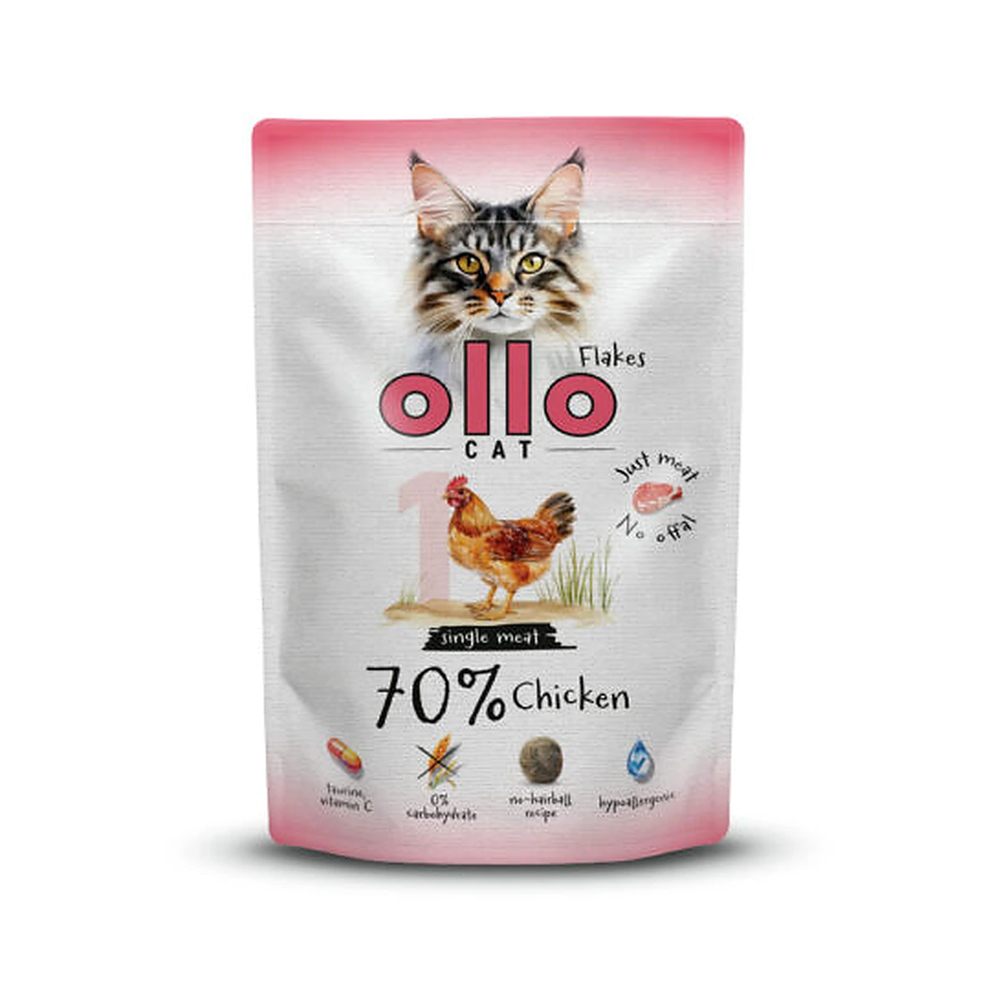 Ollo saszetka nr 1 kot Kurczak 85 g