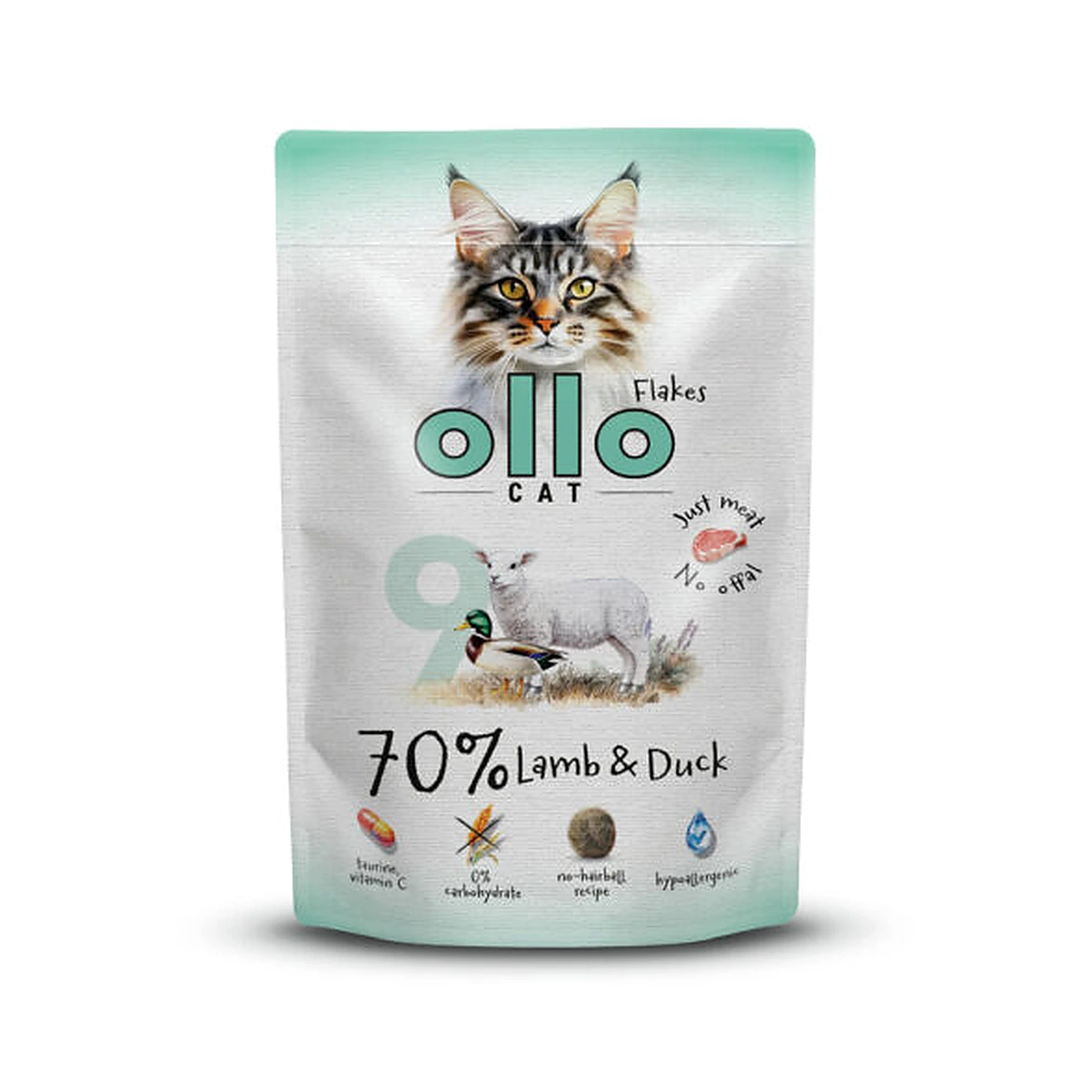 Ollo saszetka nr 9 kot Jagnięcina Kaczka 85 g