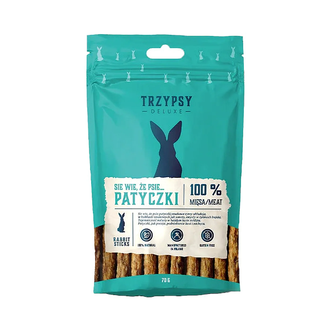 TRZY PSY Sie wie,że psie patyczki z królika