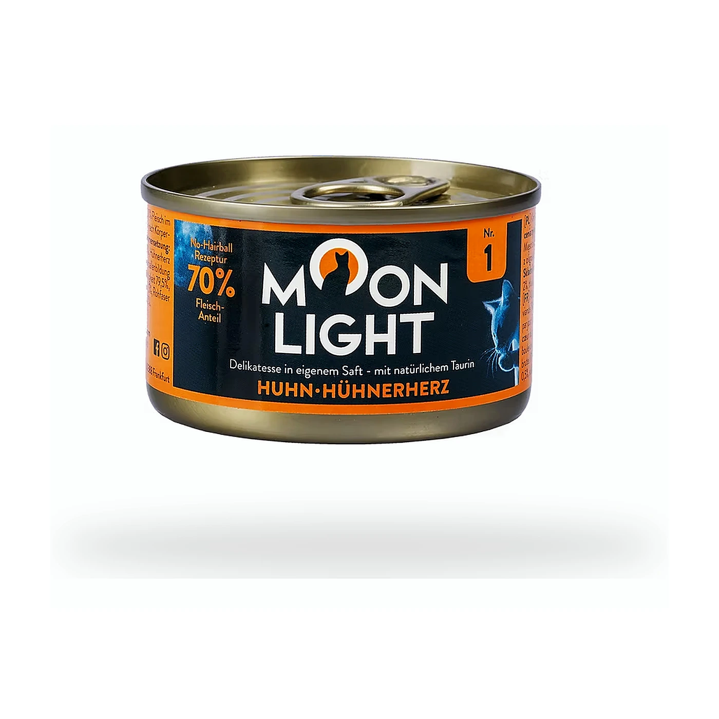MOONLIGHT 1 Kurczak + Serca z kurczaka 80g