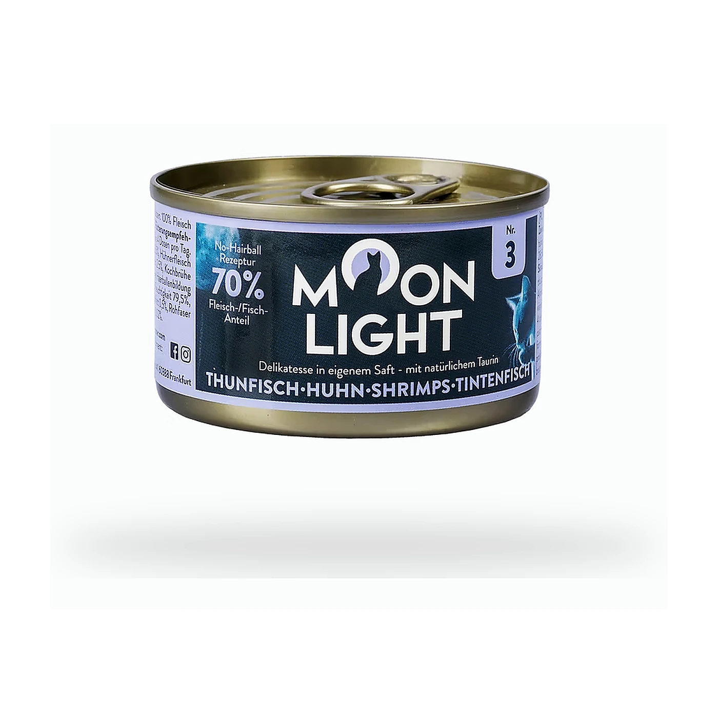 MOONLIGHT 3 Tuńczyk + Kurczak + Kałamarnica 80g