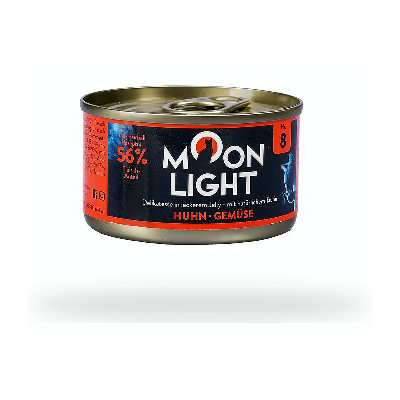 MOONLIGHT 8 Kurczak + Warzywa w galaretce 80g