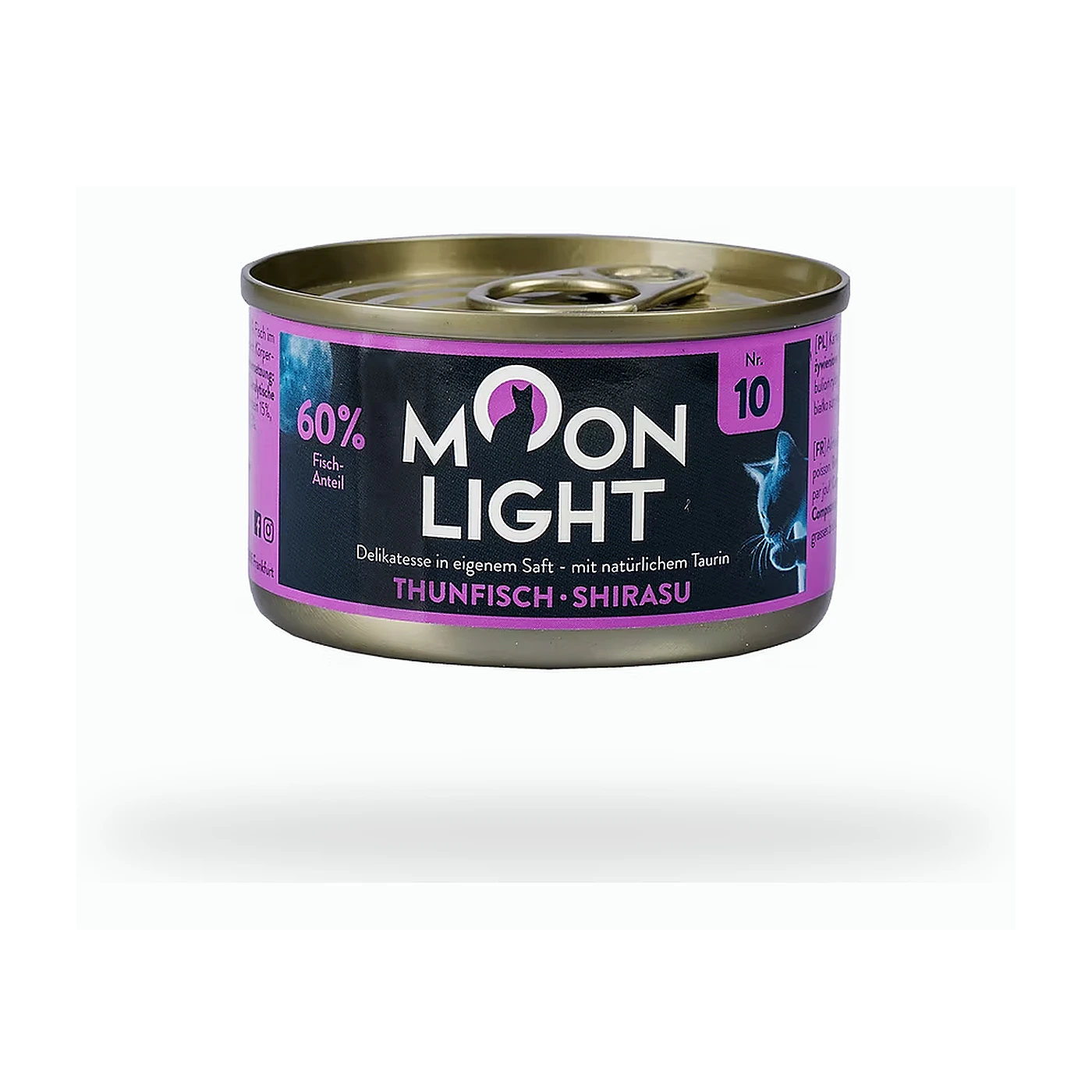 MOONLIGHT 10 Tuńczyk + Shirasu 80g