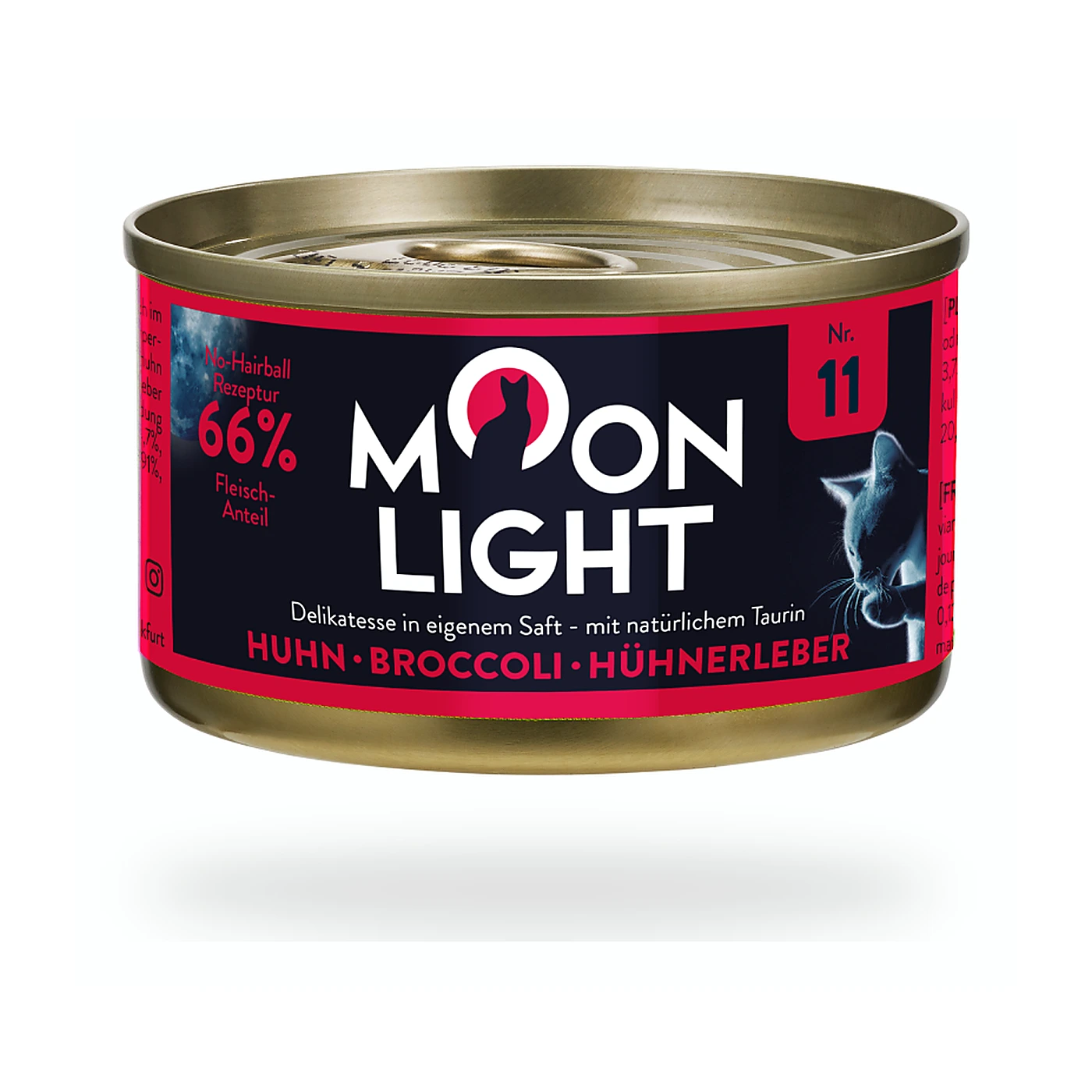 MOONLIGHT 11 Kurczak + Brokuły + Wątróbka 80g