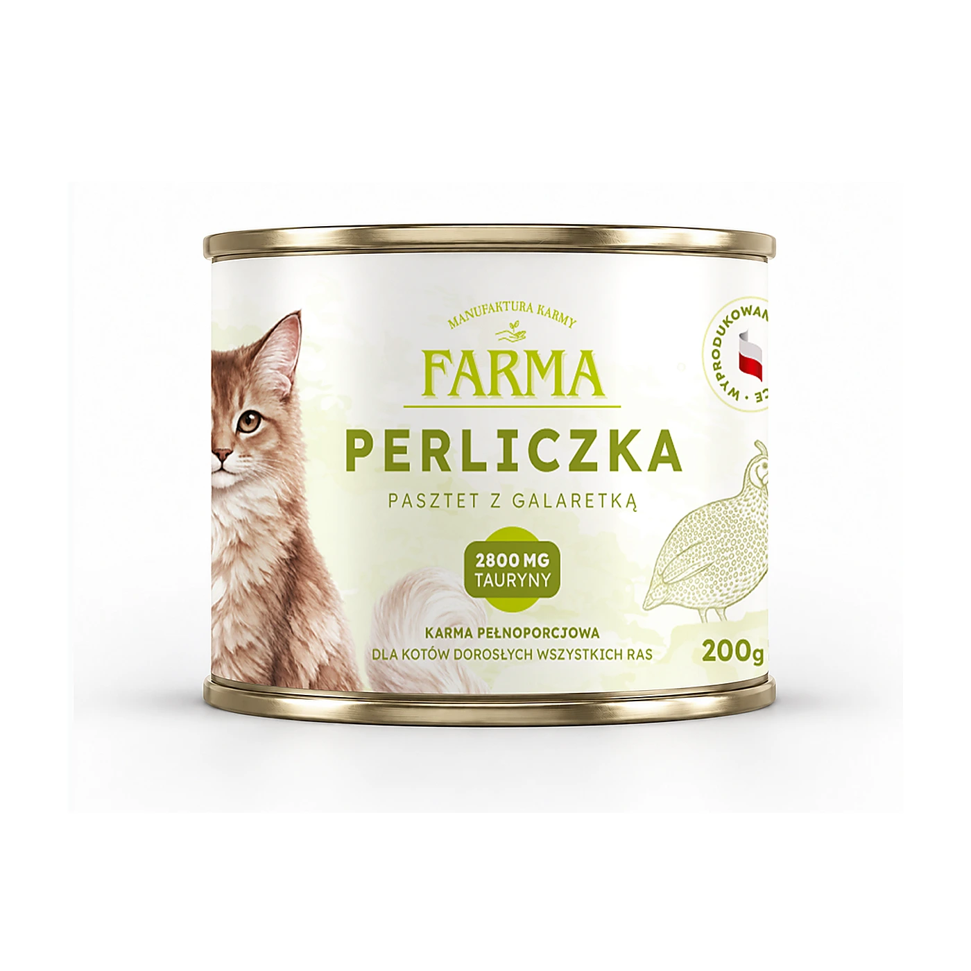 Farma Perliczka dla kota 200g