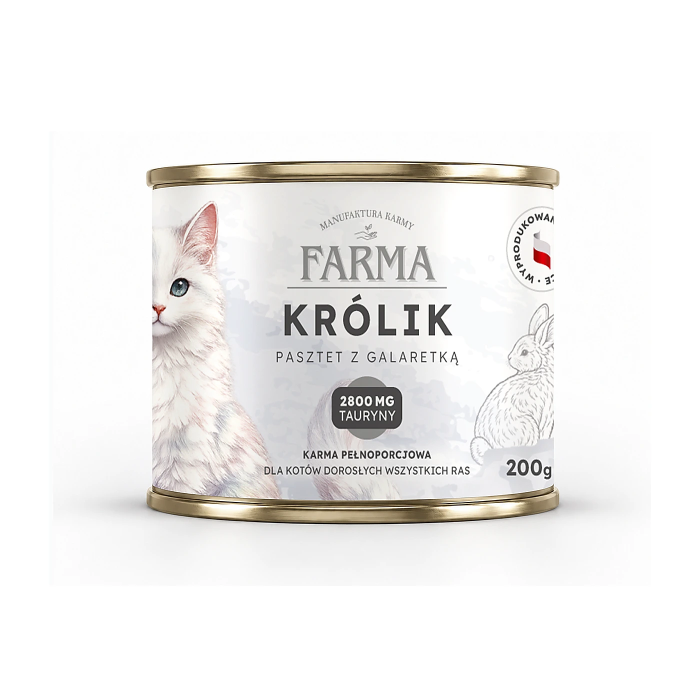 Farma Królik dla kota 200g