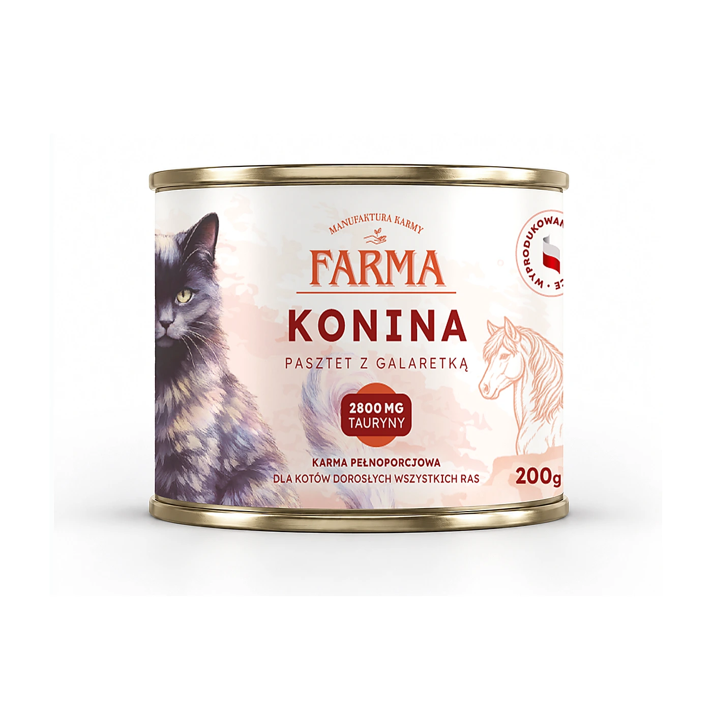 Farma Konina dla kota 200g