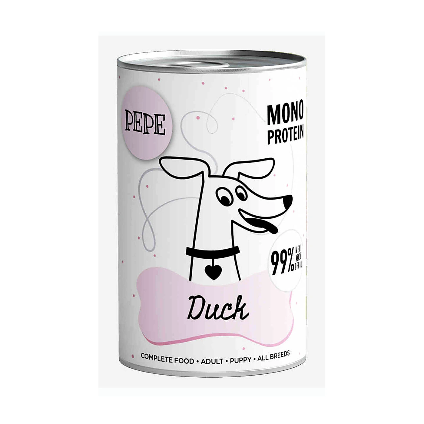 Karma mokra PEPE Duck (kaczka) 400g