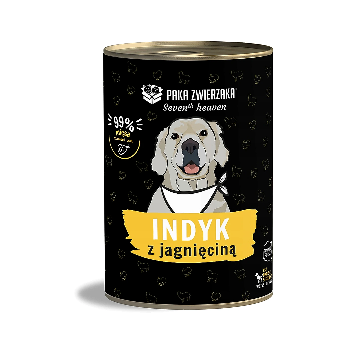 Karma mokra Paka Zwierzaka Seventh Heaven Indyk z jagnięciną (TurkeyLamb)400g