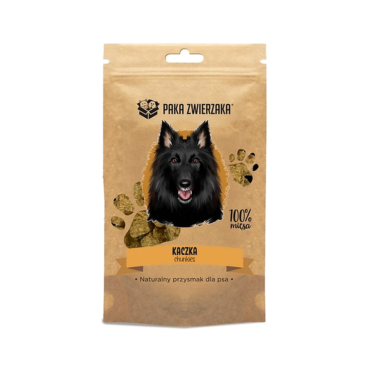 Paka Zwierzaka Przysmak chunkies Kaczka 100% (70g)