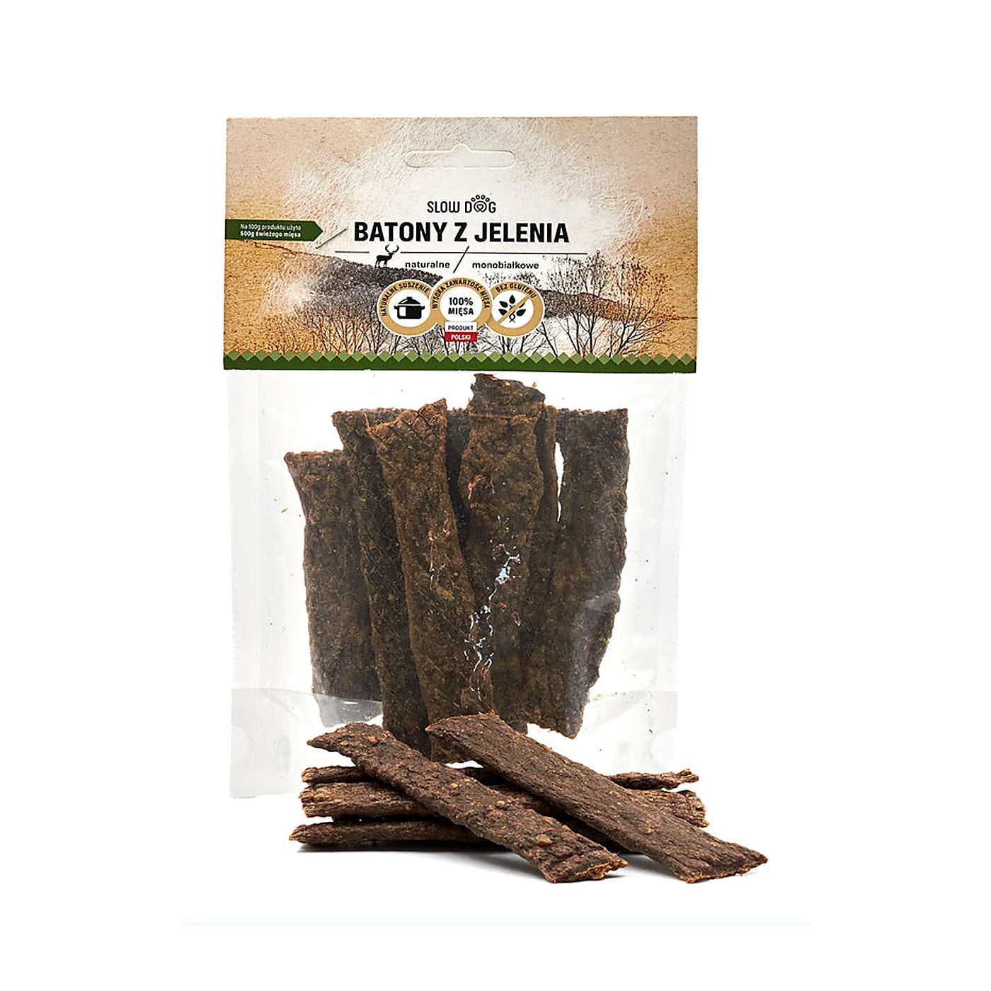 Slow Dog Batony z Jelenia - 100g