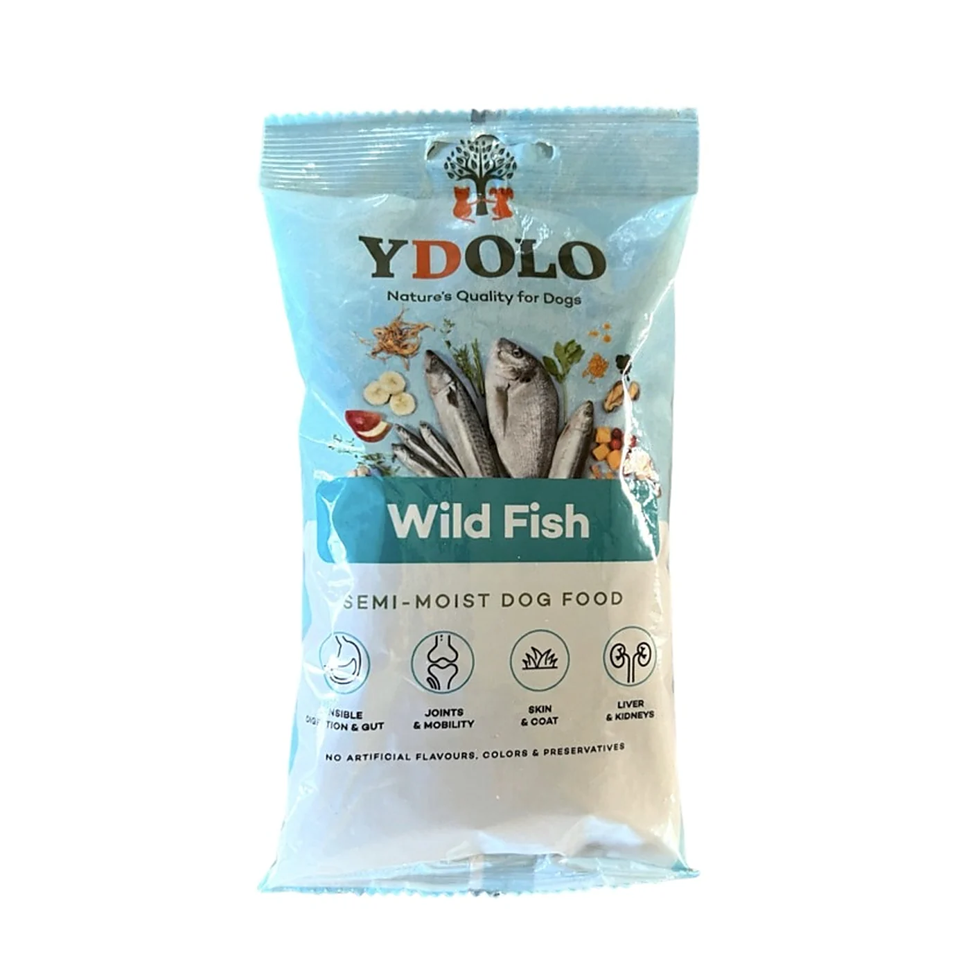 YDOLO Healthy Pure Wild Fish - ryby morskie - karma półwilgotna dla psów (100g)