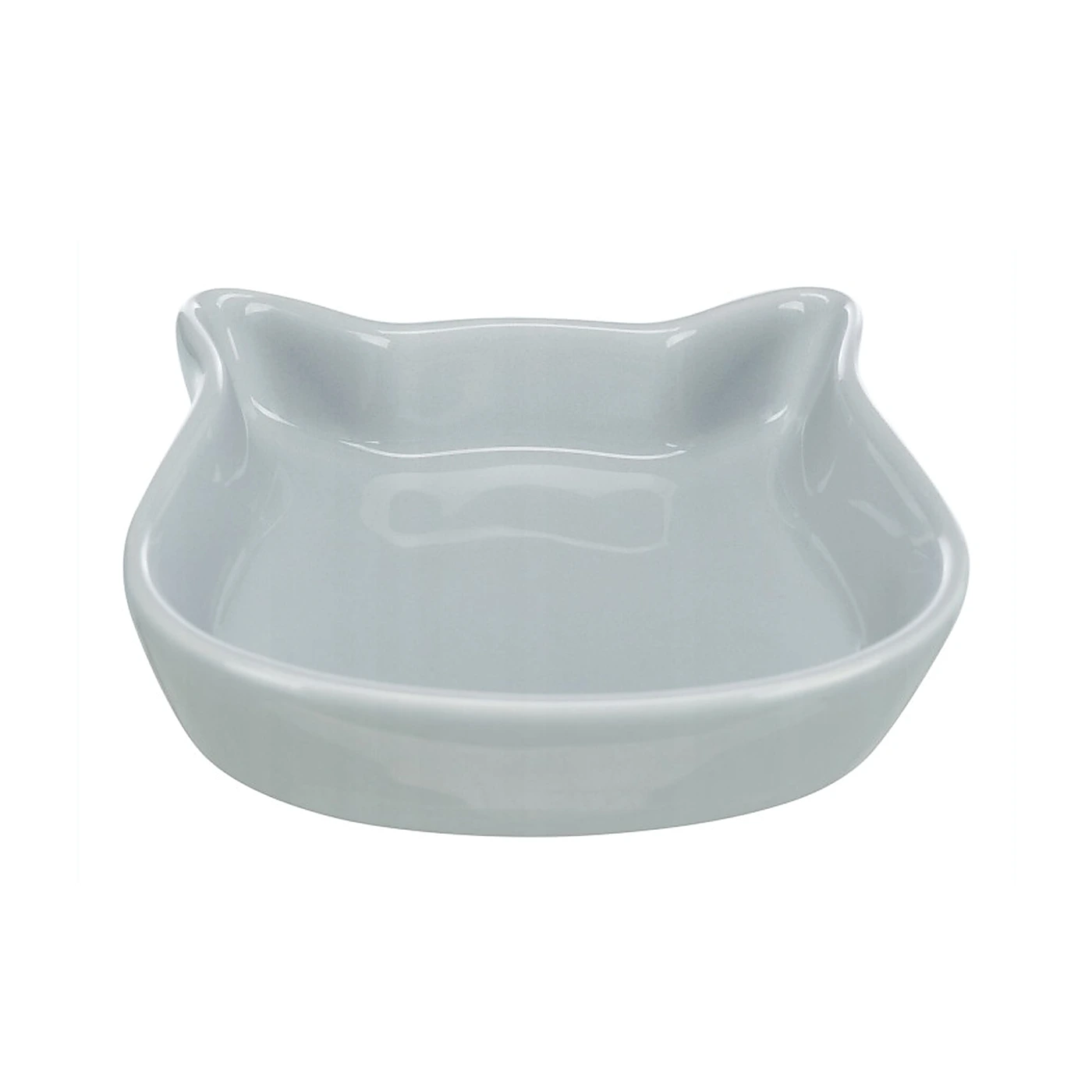 Miska ceramiczna w kształcie głowy kota,  0.25 l/12 cm