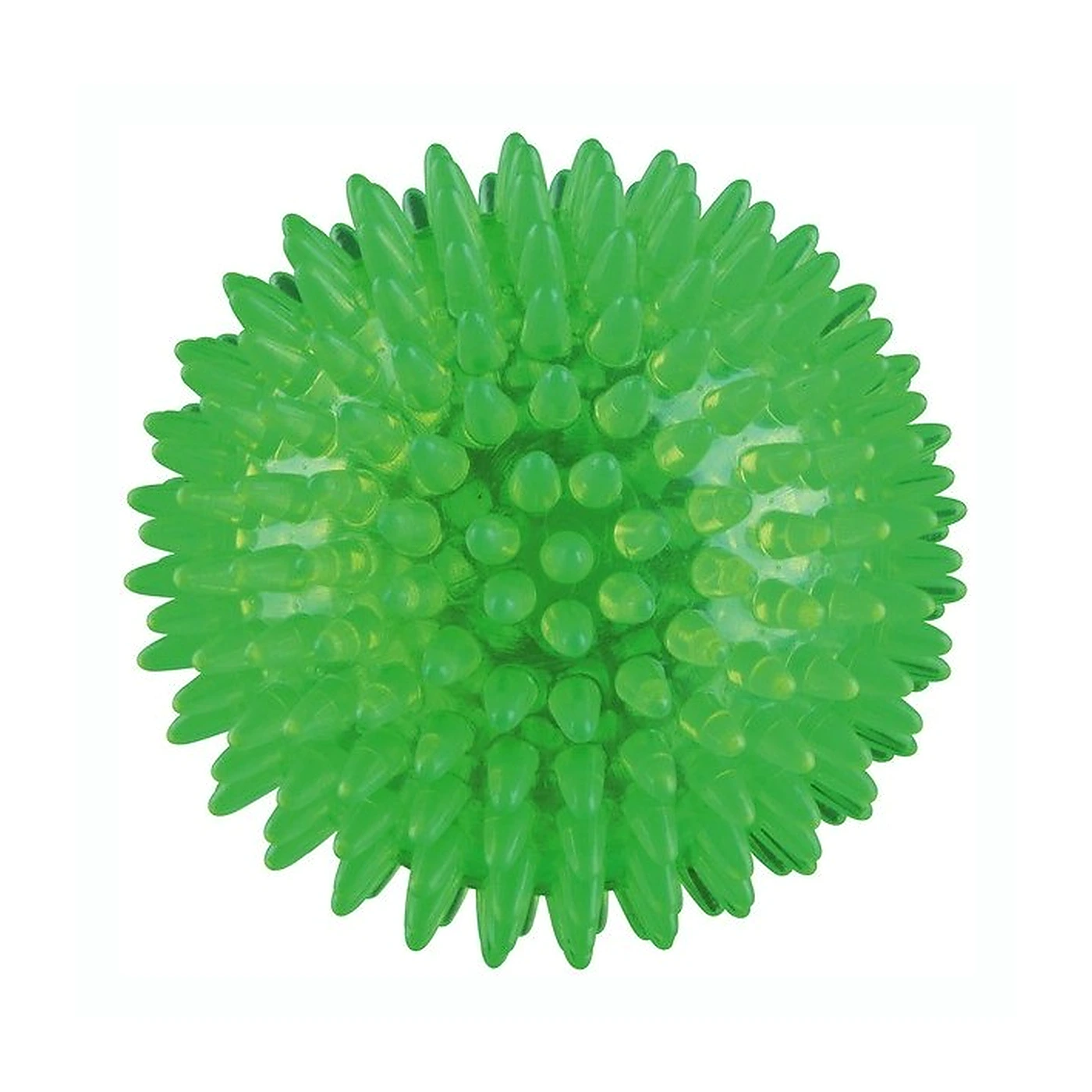 PIŁKA KOLOROWA Z TERMOGUMY, śr. 8 cm