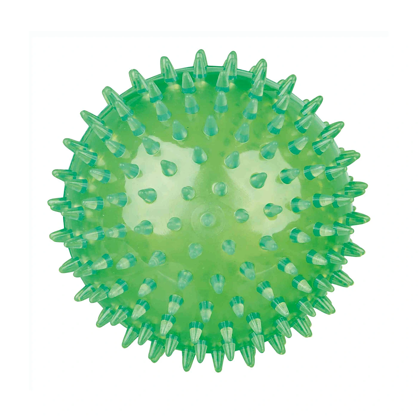PIŁKA KOLOROWA Z TERMOGUMY, śr. 12 cm