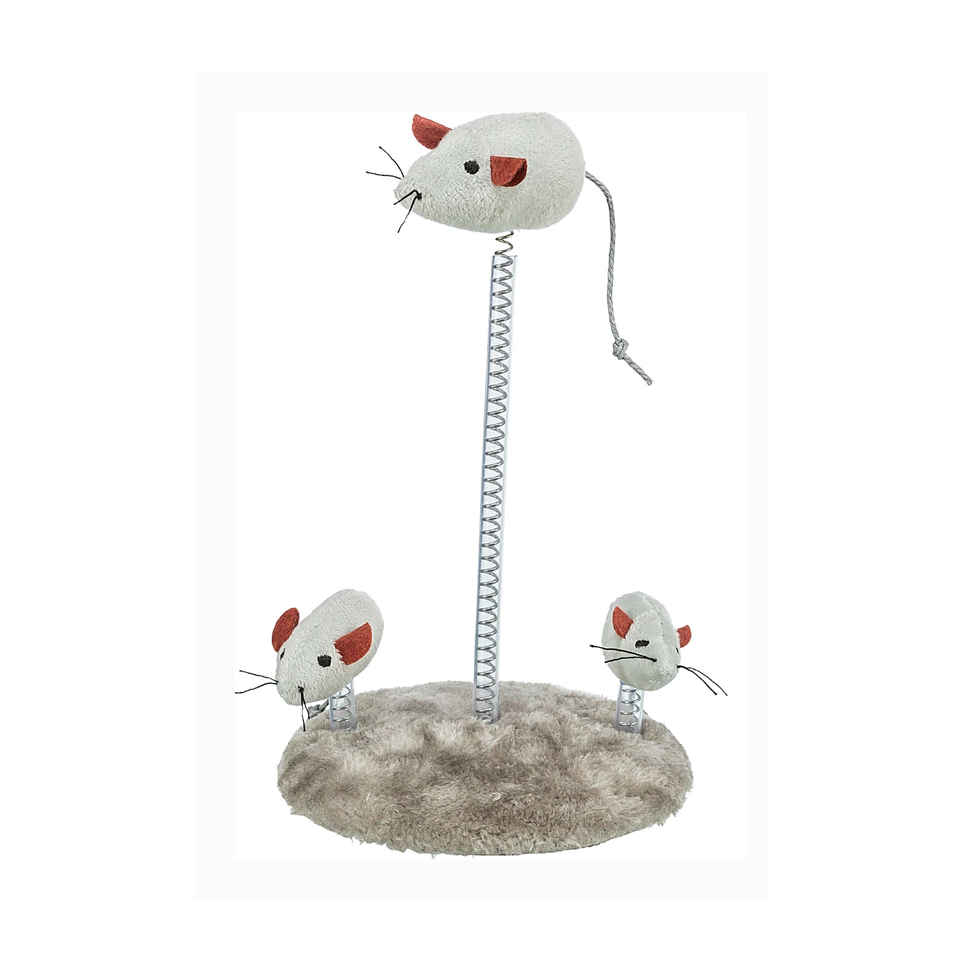 MYSZY NA SPRĘŻYNIE 3szt/op(30cm)