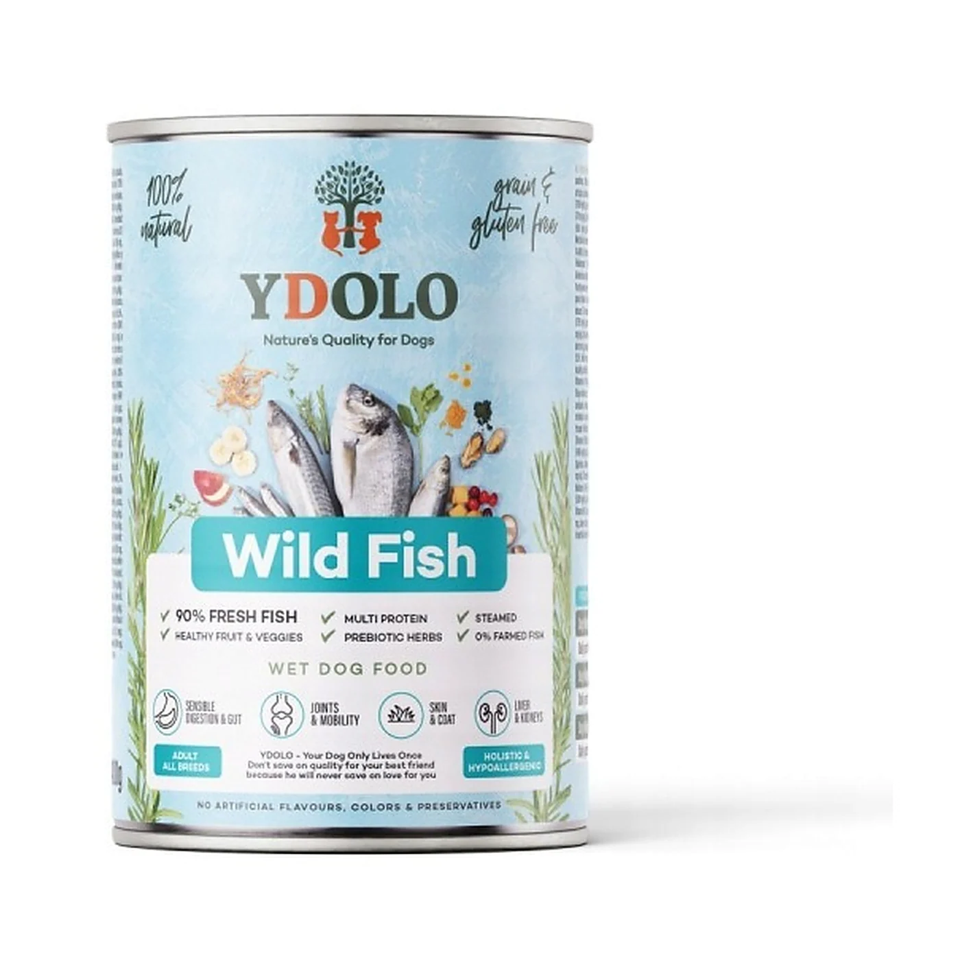 YDOLO Wild Fish - mokra karma dla psów (400g)