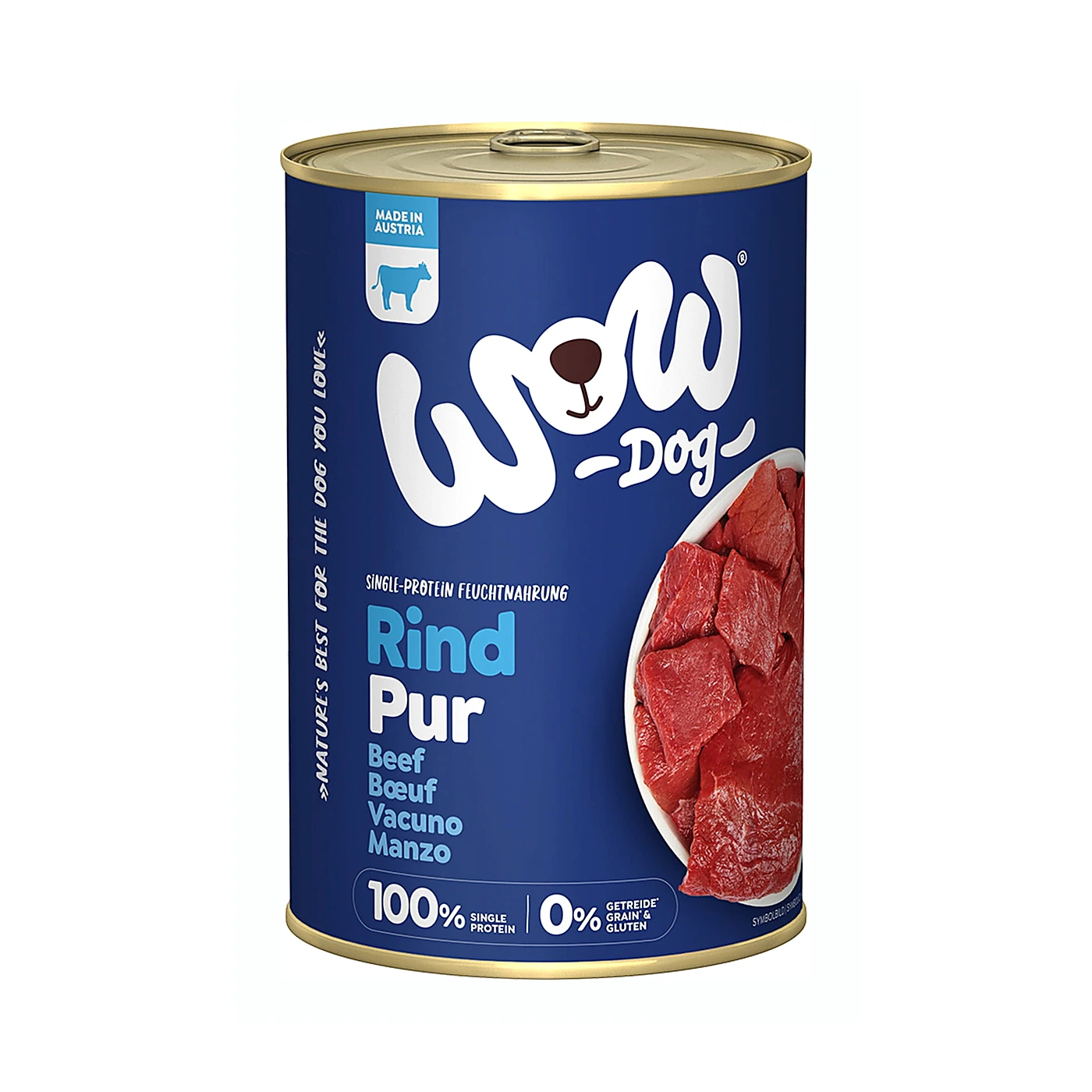 WOW Rind Pur – czysta wołowina (400g)