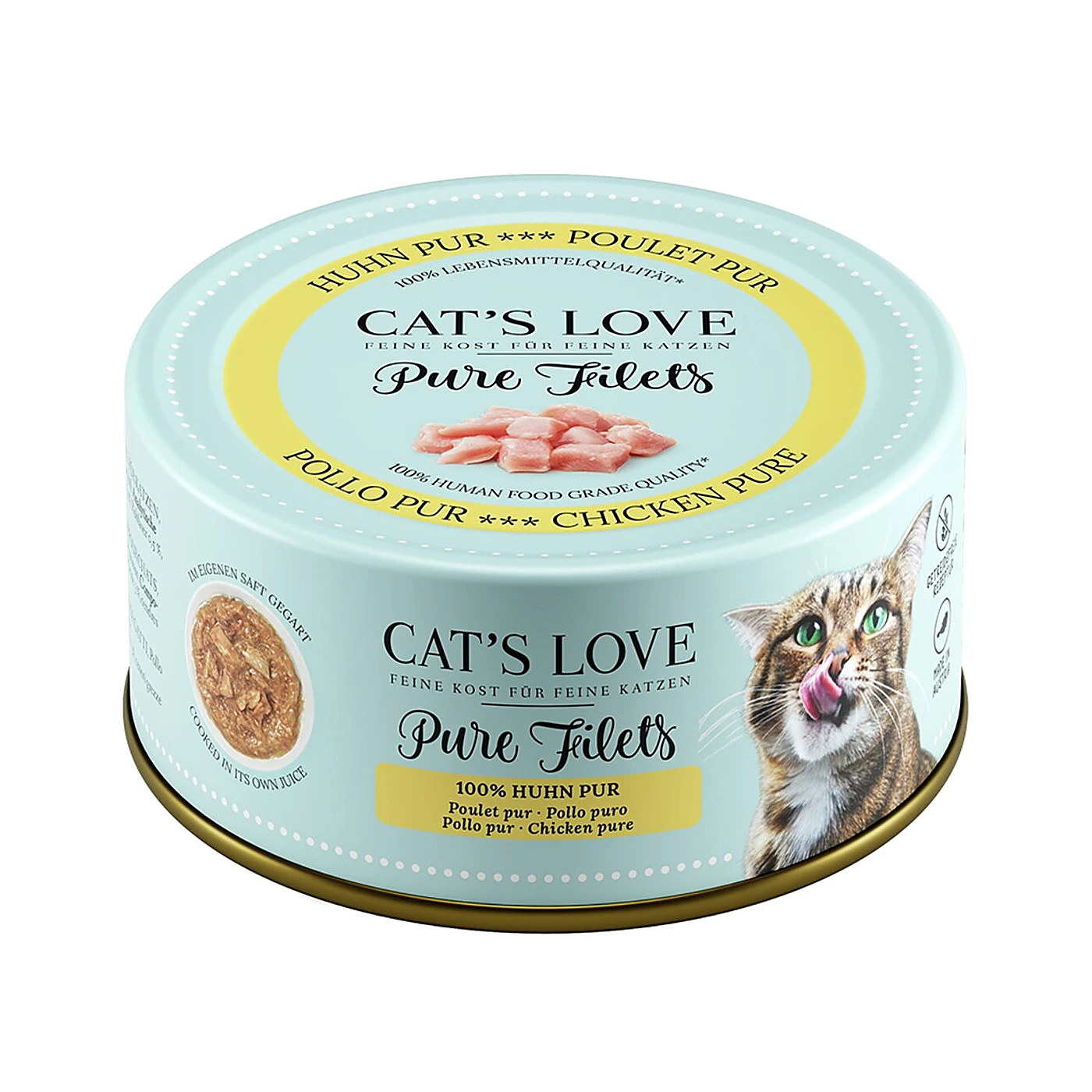CAT'S LOVE Filet Pur Huhn - filety z kurczaka (100g)