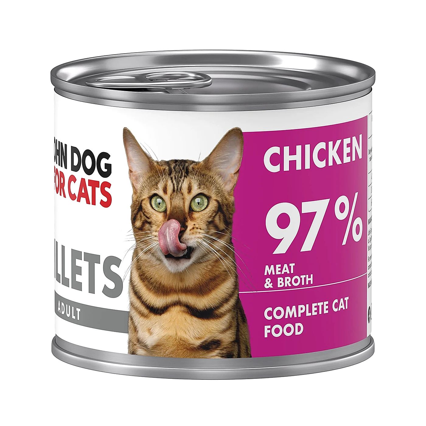 Karma mokra John Dog for Cats Filety Kurczak - 140 g