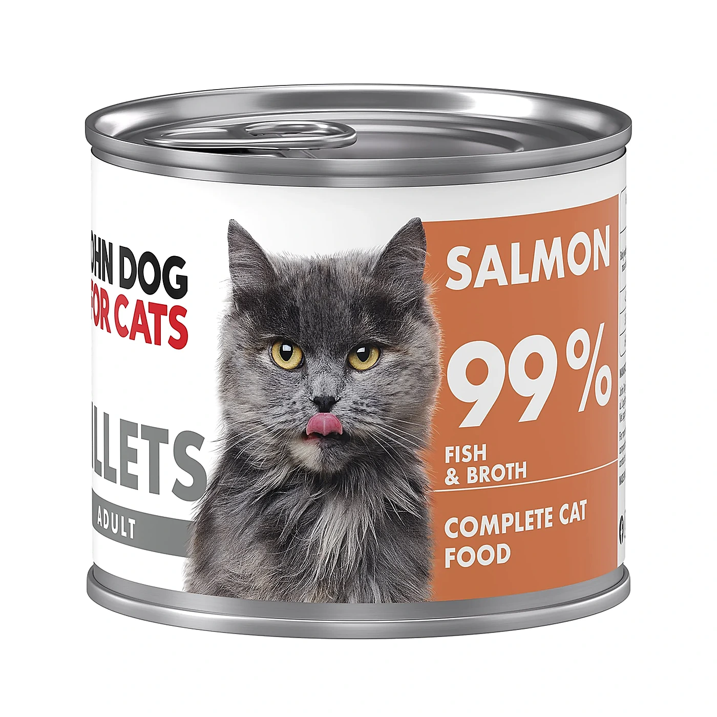 Karma mokra John Dog for Cats Filety Łosoś - 140 g