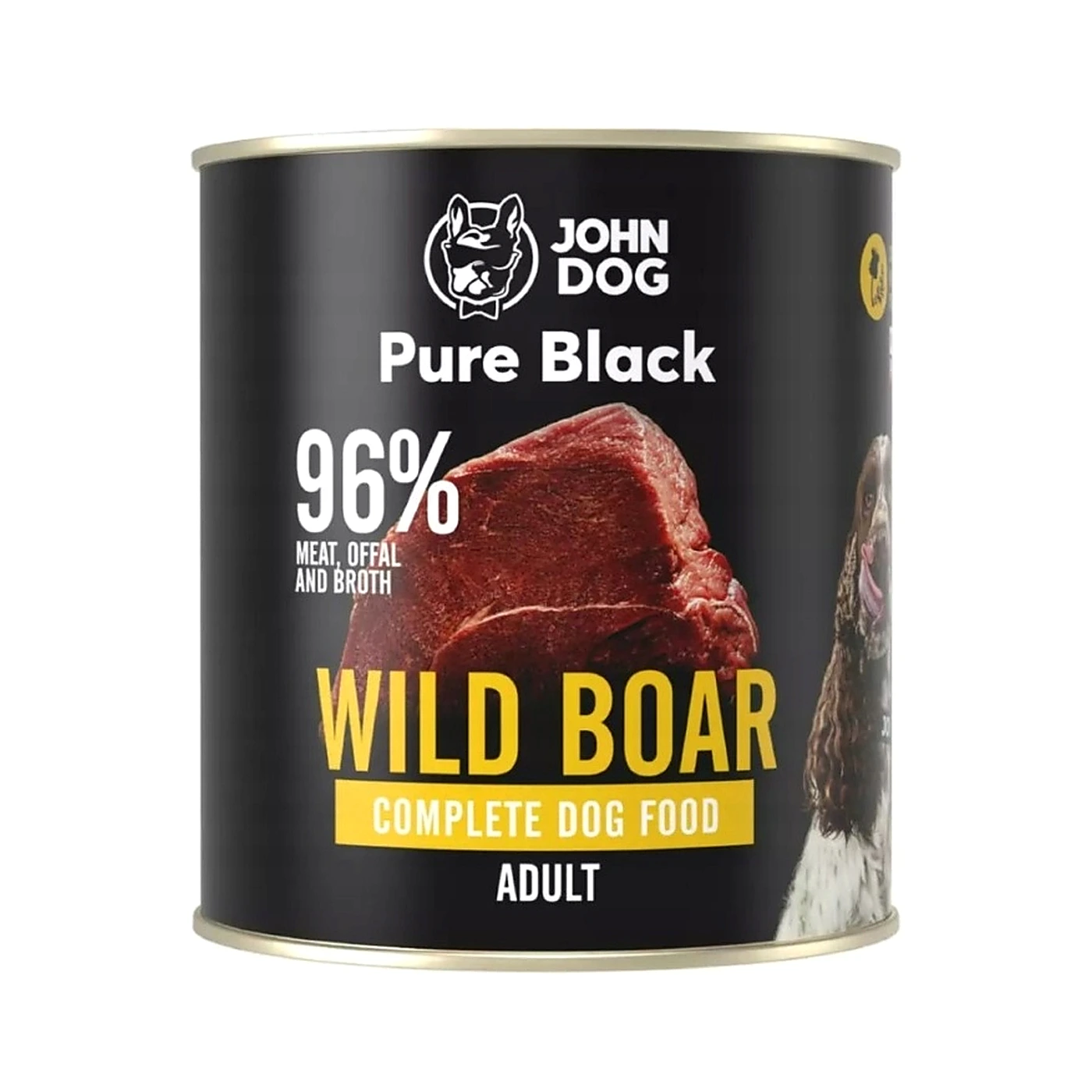 Monobiałkowa karma mokra dla psa Dzik Pure Black 800g