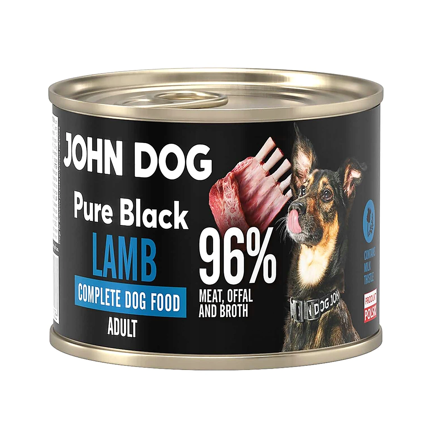Monobiałkowa karma mokra dla psa Jagnięcina Pure Black 200g