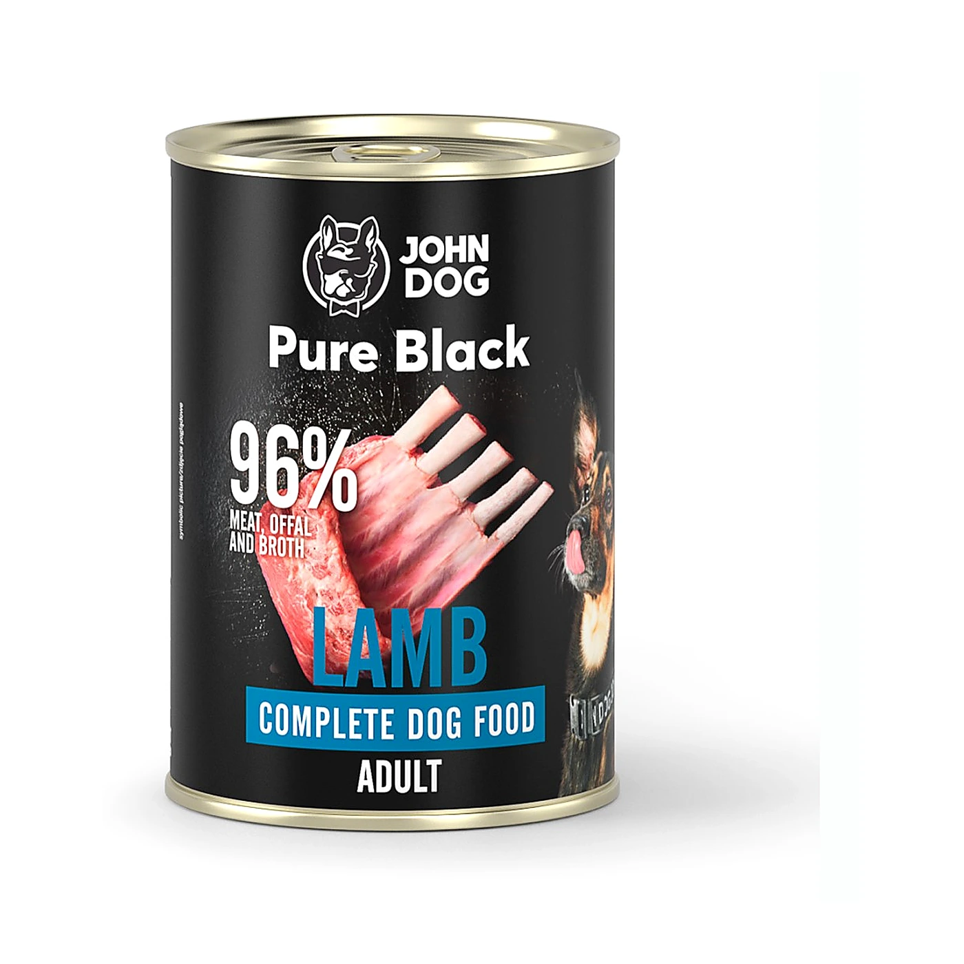Monobiałkowa karma mokra dla psa Jagnięcina Pure Black 400g