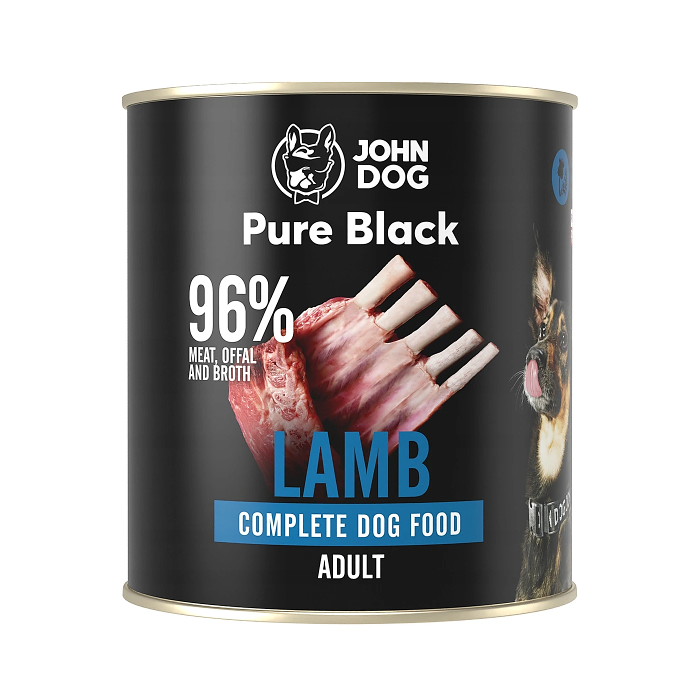 Monobiałkowa karma mokra dla psa Jagnięcina Pure Black 800g