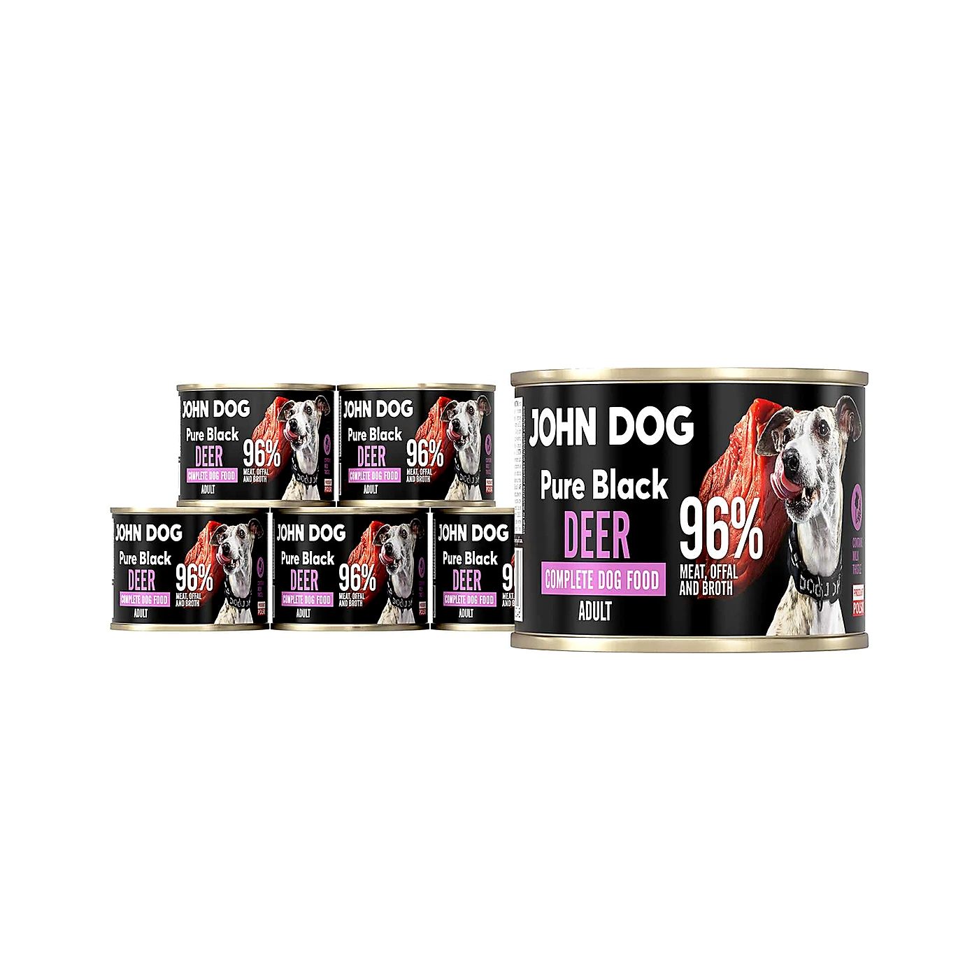Monobiałkowa karma mokra dla psa Jeleń Pure Black 200g