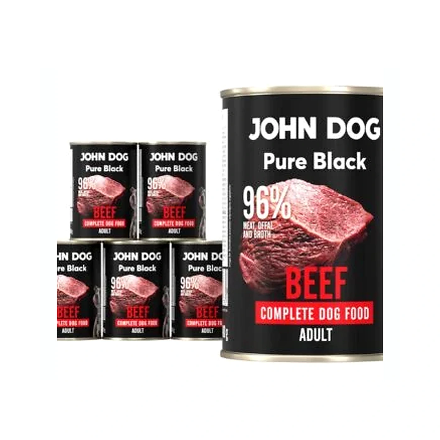 Monobiałkowa karma mokra dla psa Wołowina Pure Black 400g