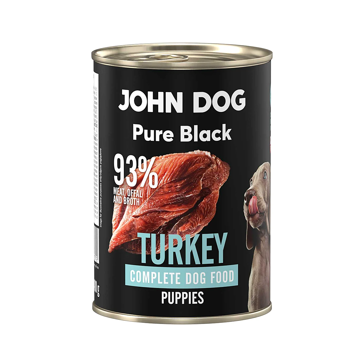 Monobiałkowa karma mokra dla szczeniaka Indyk Pure Black Junior 400g