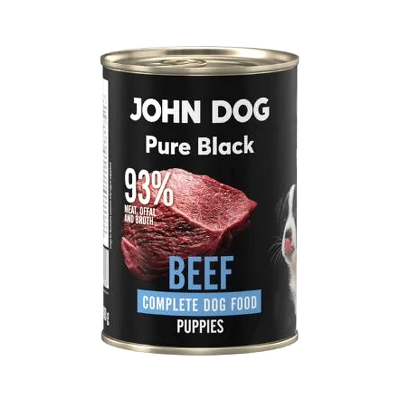Monobiałkowa karma mokra dla szczeniaka Wołowina Pure Black Junior 400g