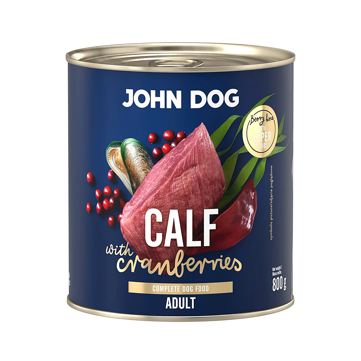 JOHN DOG Ścięgna wołowe dla psa małe kawałki