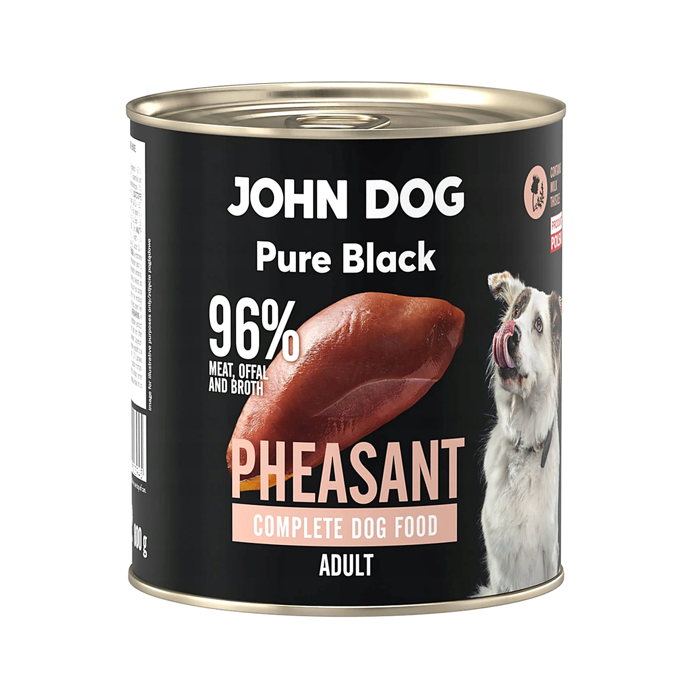 Monobiałkowa karma mokra dla psa Bażant Pure Black 800g