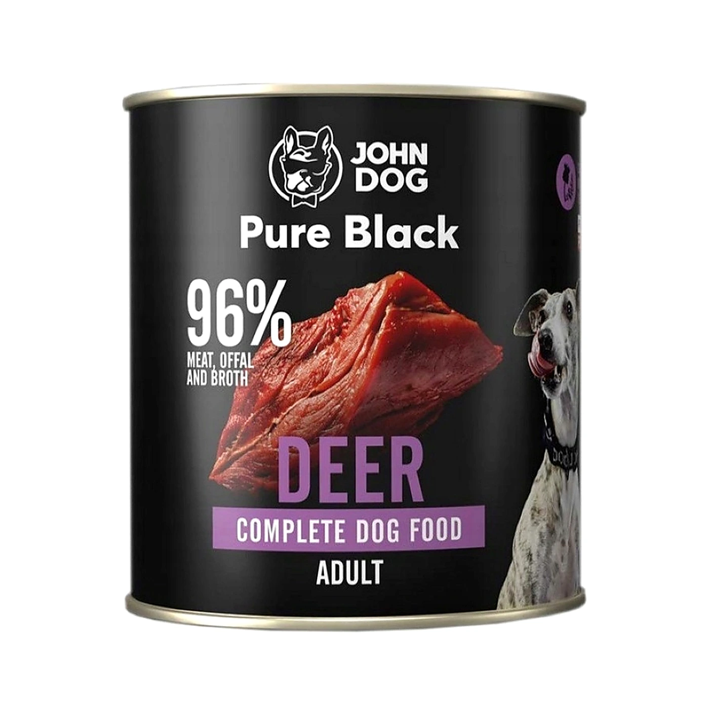 Monobiałkowa karma mokra dla psa Jeleń Pure Black 800g