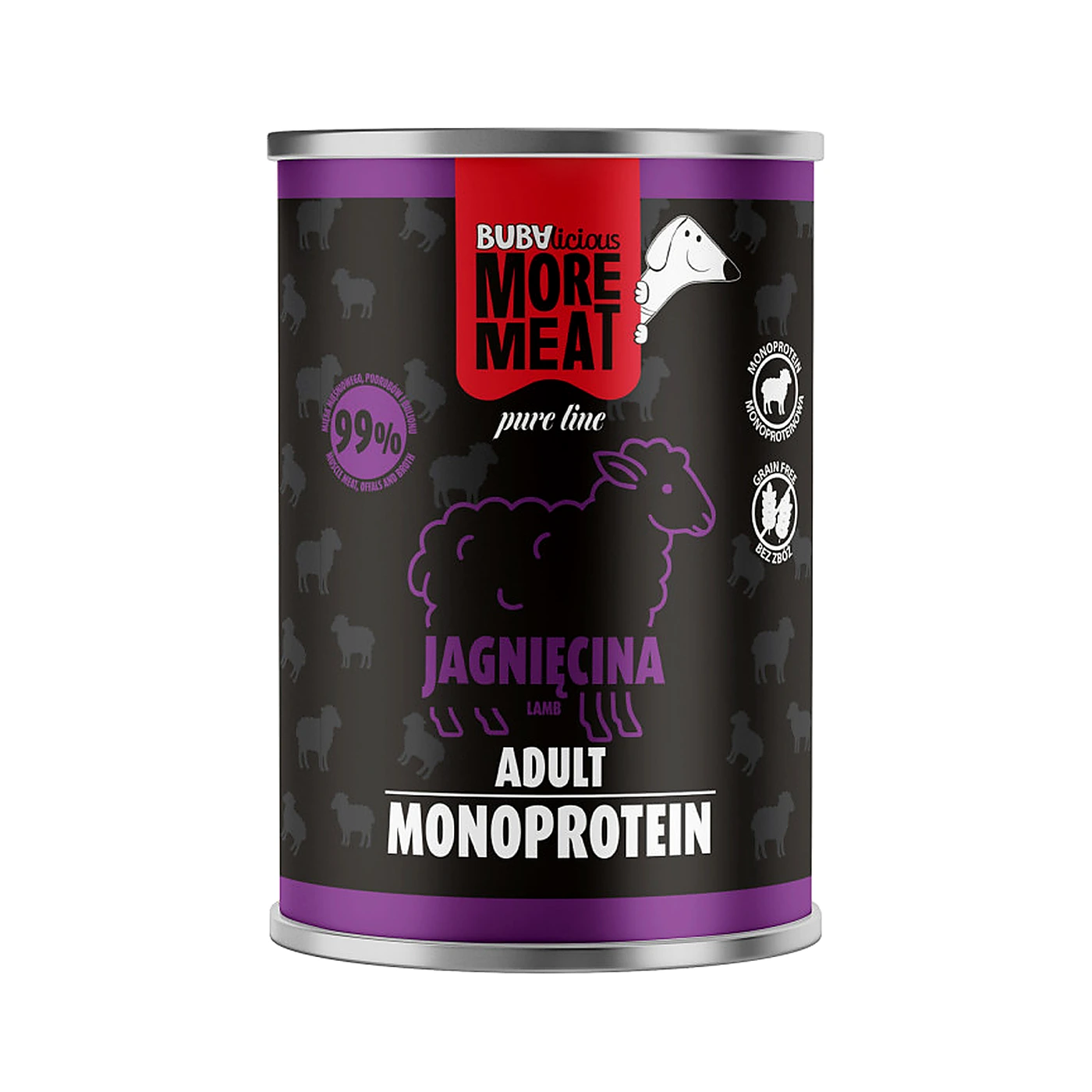 BUBAlicious MM 3809 mono Pure 400g jagnięcina