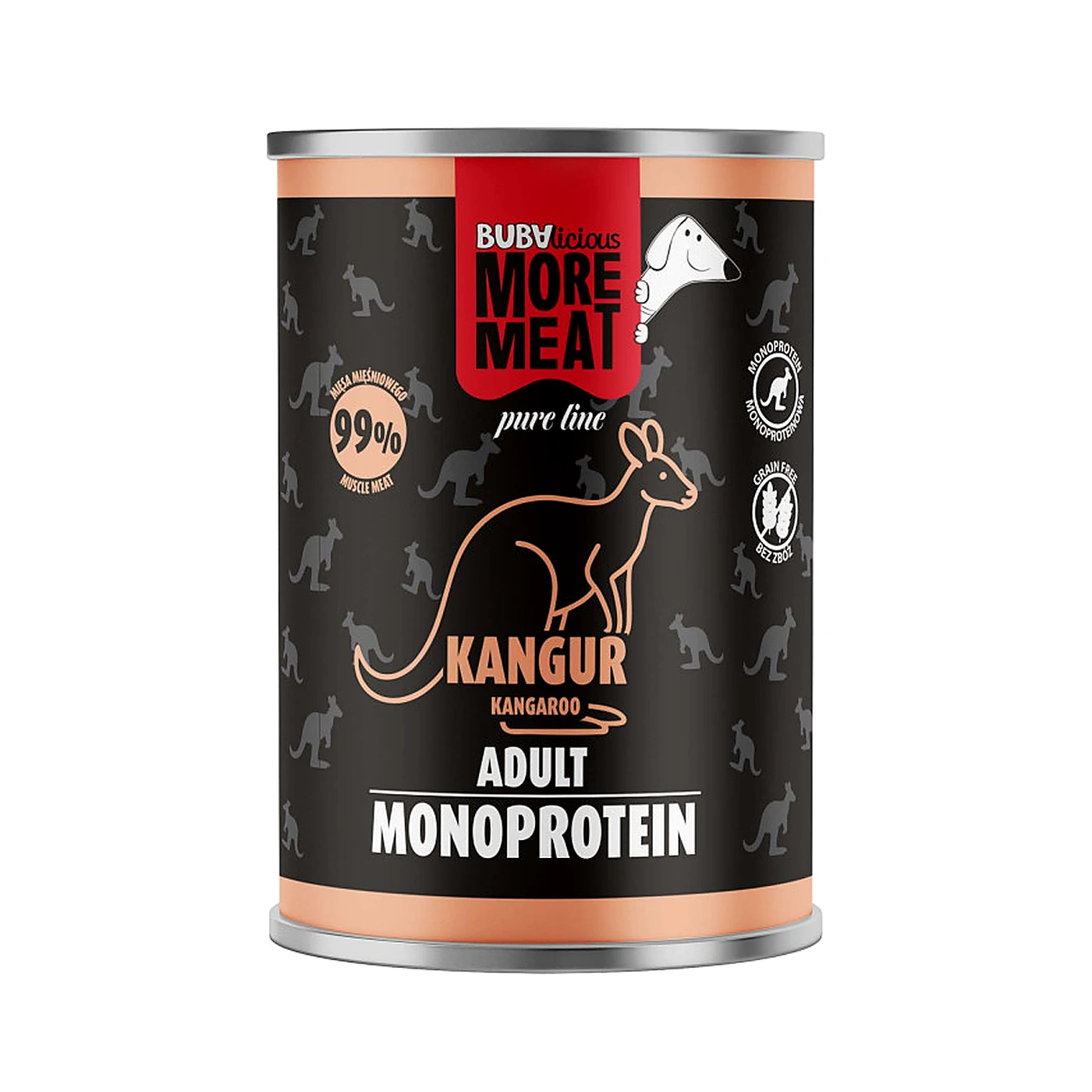 BUBAlicious MM 3998 mono Pure 400g kangur