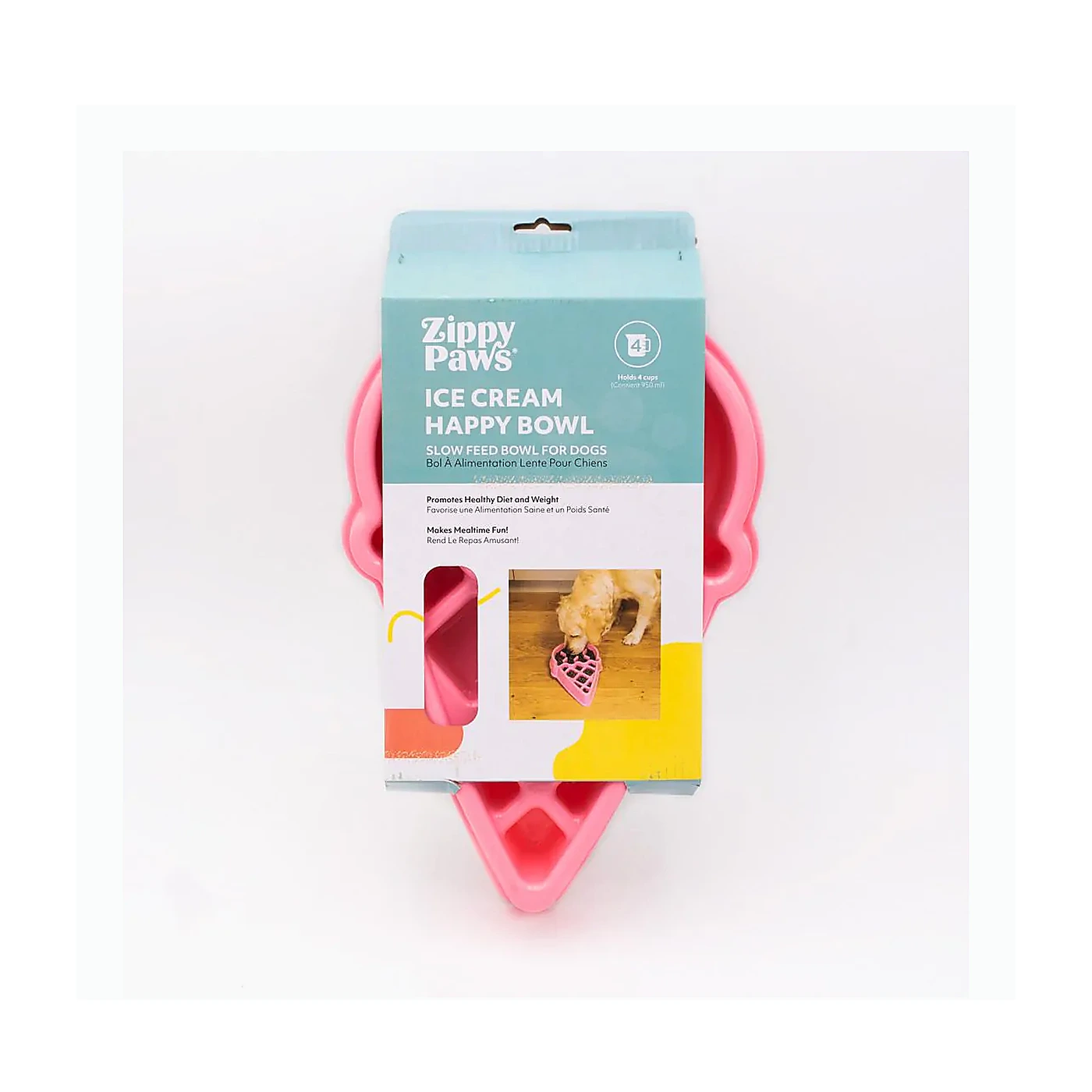 ZP1417 ZIPPY PAWS Miska spowalniająca Lody