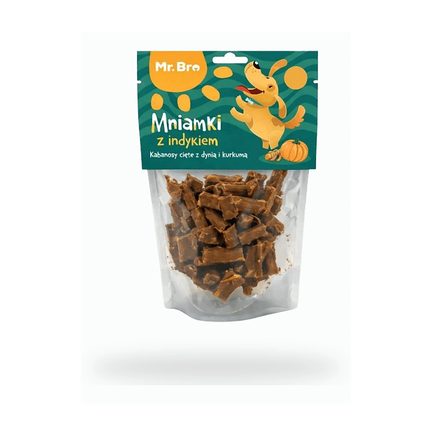Mr. Bro Mniamki z indykiem, dynią i kurkumą 80g
