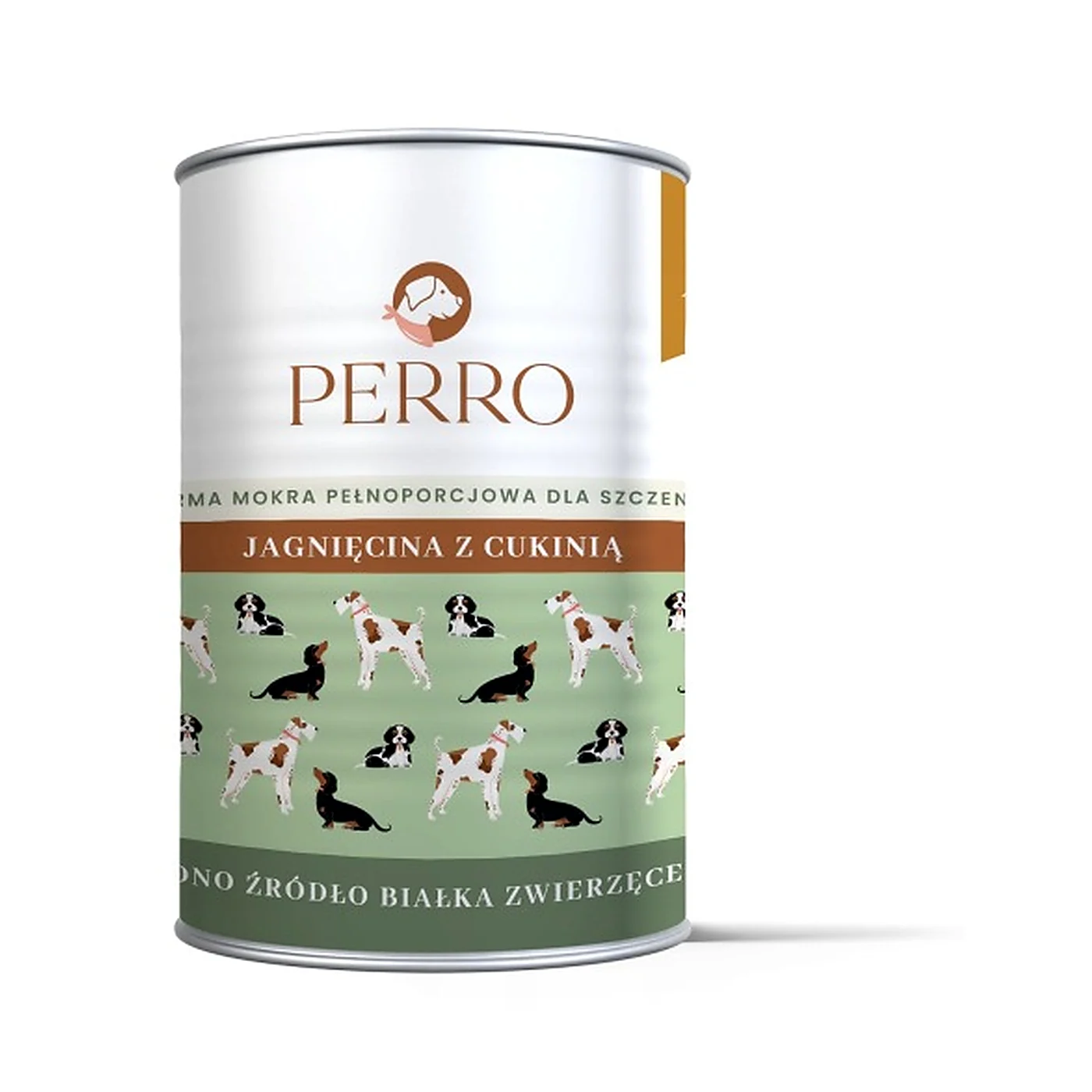 PERRO JUNIOR Jagnięcina z cukinią 400g